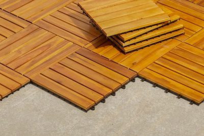 Sử dụng vỉ gỗ lót sàn ngoài trời có thật sự tốt ?